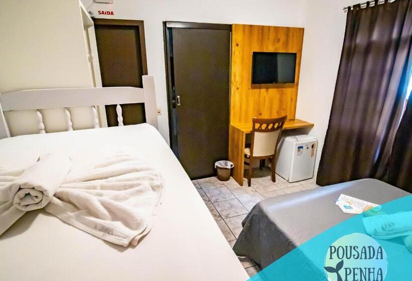 اتاق استاندارد سه نفره, Pousada Penha 1 Beto Carrero