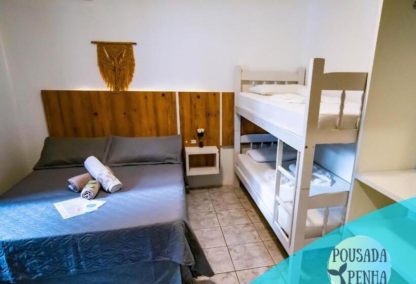 اتاق استاندارد سه نفره, Pousada Penha 1 Beto Carrero