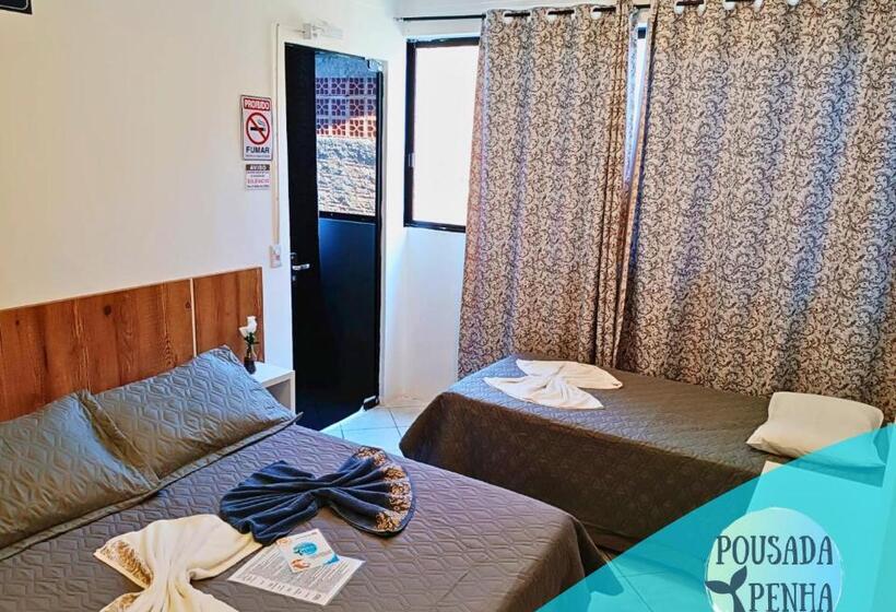 اتاق استاندارد سه نفره, Pousada Penha 1 Beto Carrero
