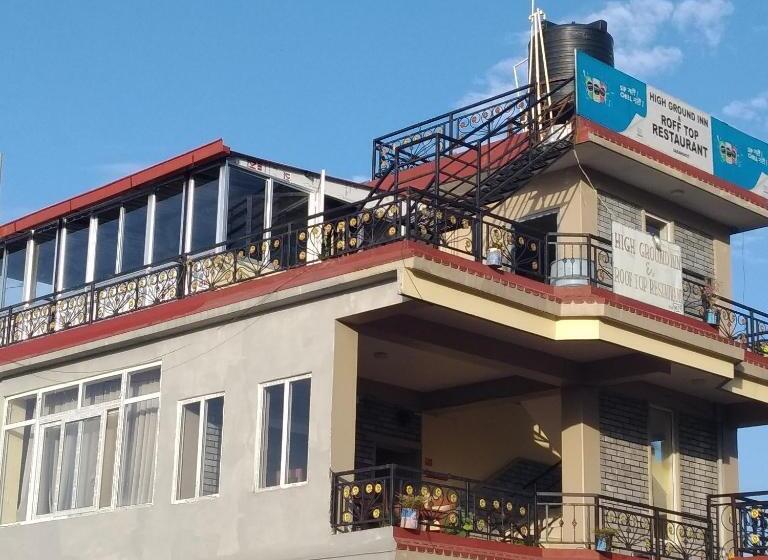 اتاق لوکس با بالکن, High Ground Inn Sarangkot