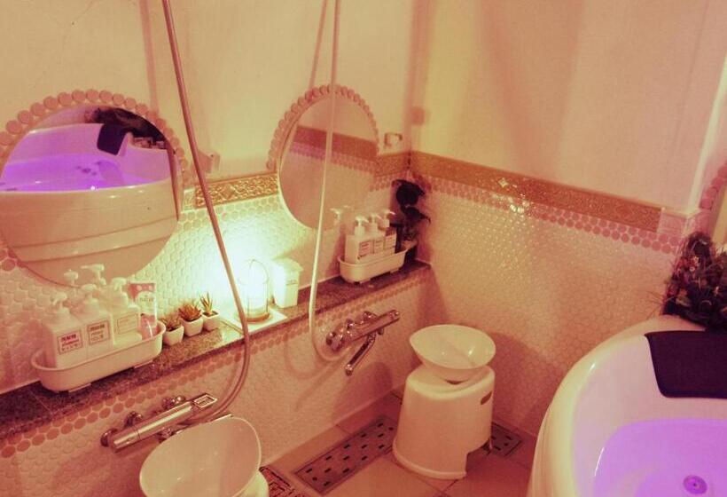 غرفة قياسية حمام مشترك, Pension Yumekukan