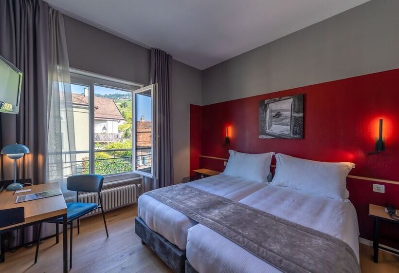 غرفة عائلية, Châtonneyre Hotel & Restaurant