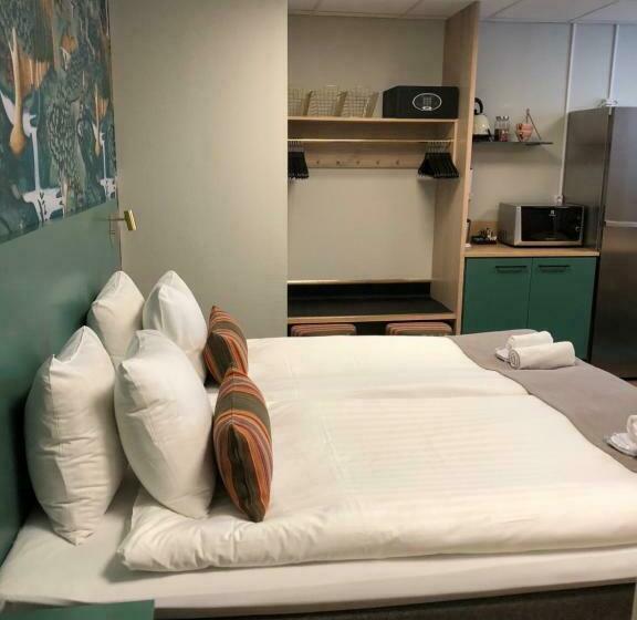 غرفة عائلية حمام مشترك, Best Western Kom Hotel Stockholm