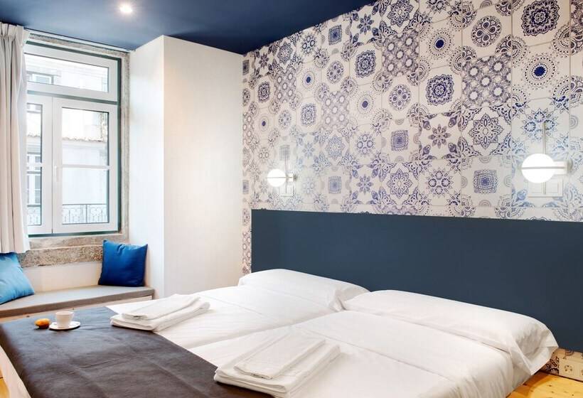 اتاق استاندارد, The Central House Lisbon Baixa