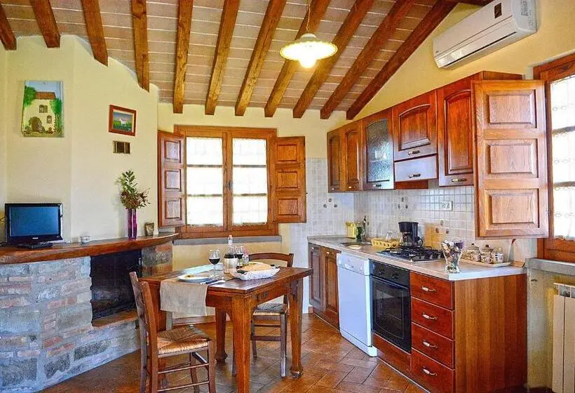 プールの見える1ベッドルームアパートメント, Agriturismo Lodolazzo