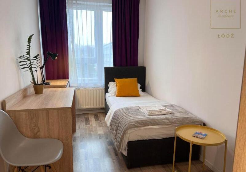 آپارتمان 2 خوابه, Arche Residence łódź