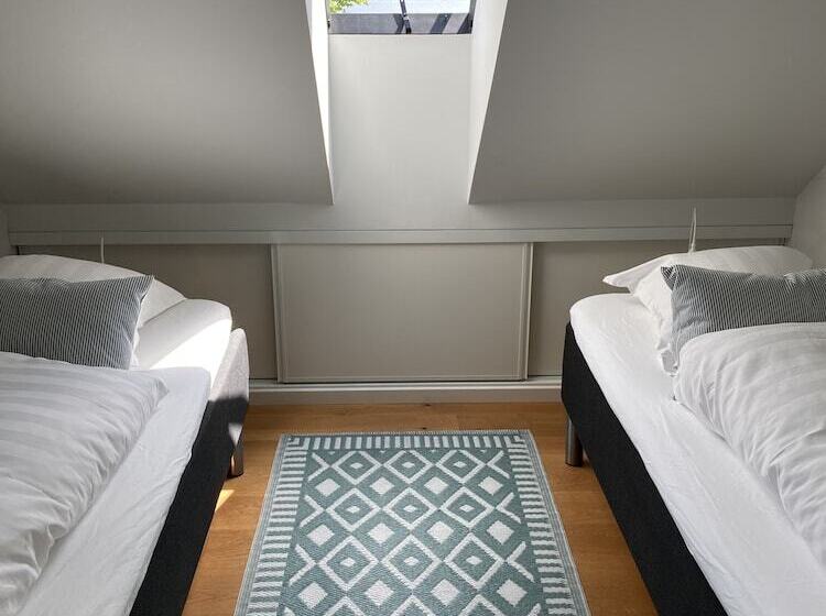 חדר בסיסי חדר אמבטיה משותף, Troense B&b By The Sea