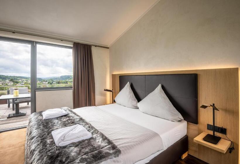 带按摩浴盆的套房, Boutiquehotel Genusswerk Eifel