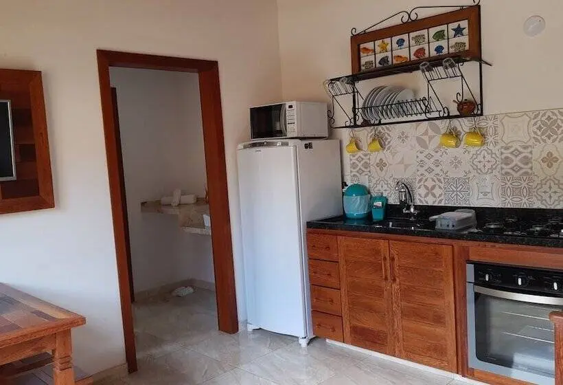 １ベッドルームのデラックスアパートメント, Conchas Do Mar Residence