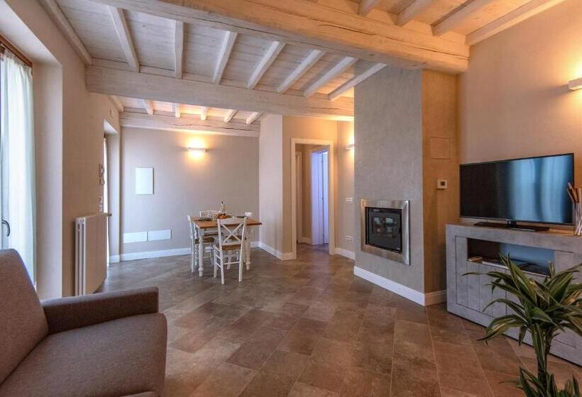 带1个卧室的豪华公寓, Borgo Di Villa Cellaia Resort & Spa