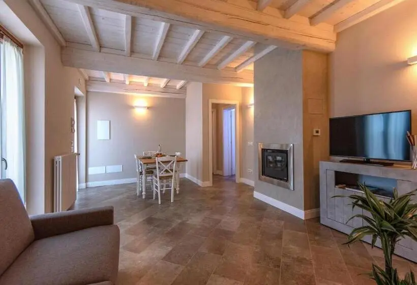１ベッドルームのデラックスアパートメント, Borgo Di Villa Cellaia Resort & Spa