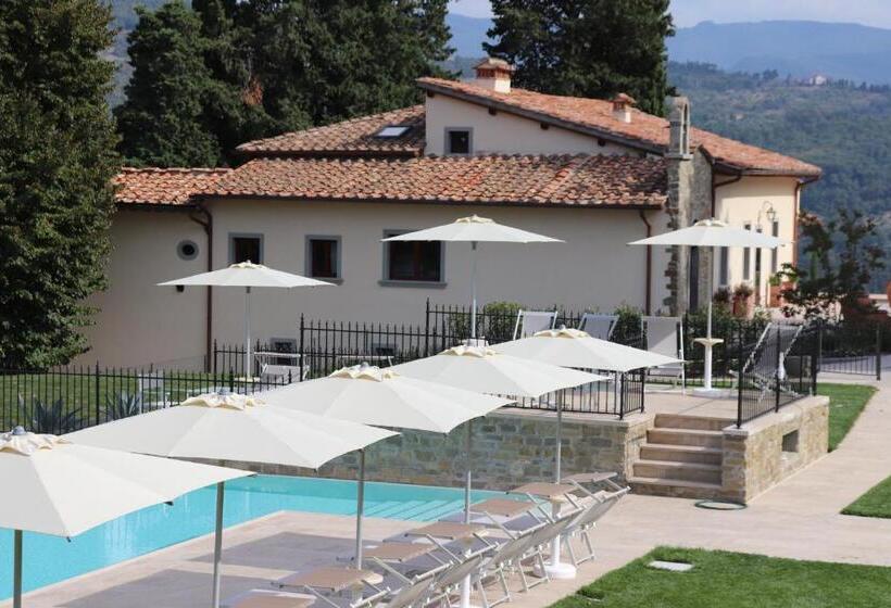带1个卧室的顶楼公寓, Borgo Di Villa Cellaia Resort & Spa