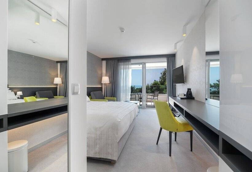 스탠다드 룸 측면 바다 전망, Boutique Hotel Mirjam