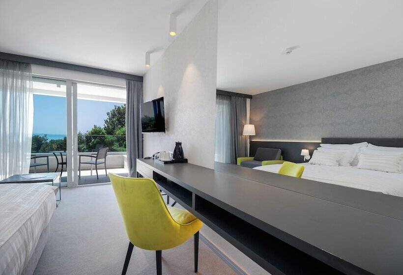 스탠다드 룸 측면 바다 전망, Boutique Hotel Mirjam