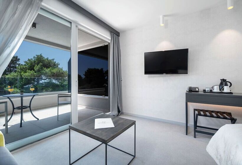 스탠다드 룸 측면 바다 전망, Boutique Hotel Mirjam