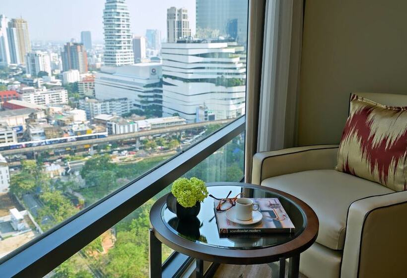 스탠다드 룸 더블 침대 2개, Bangkok Marriott Marquis Queens Park