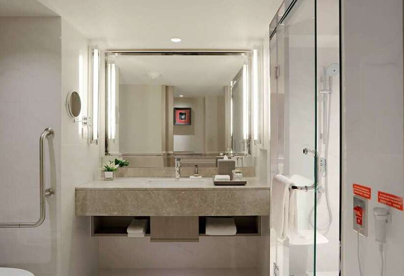 스탠다드 룸 더블 침대 2개, Bangkok Marriott Marquis Queens Park