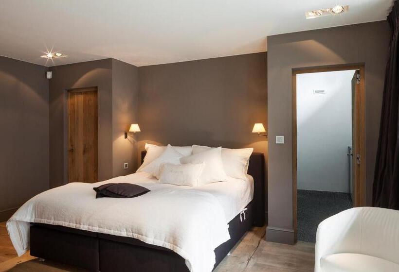 חדר דחוקס עם מיטת קינג, B&b De Lievde