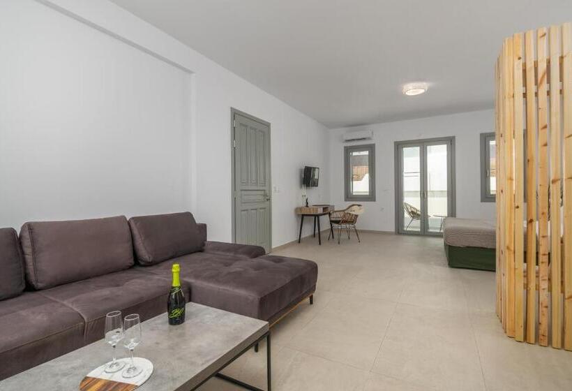 带1个卧室的带阳台的公寓, Olive Studios