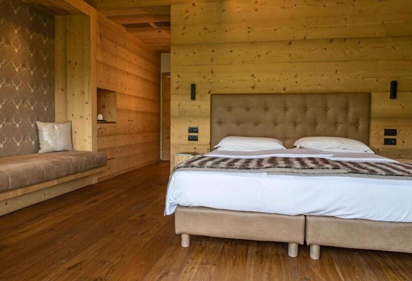Номер Deluxe Вид на Горы, Dolomiti Lodge Alverà