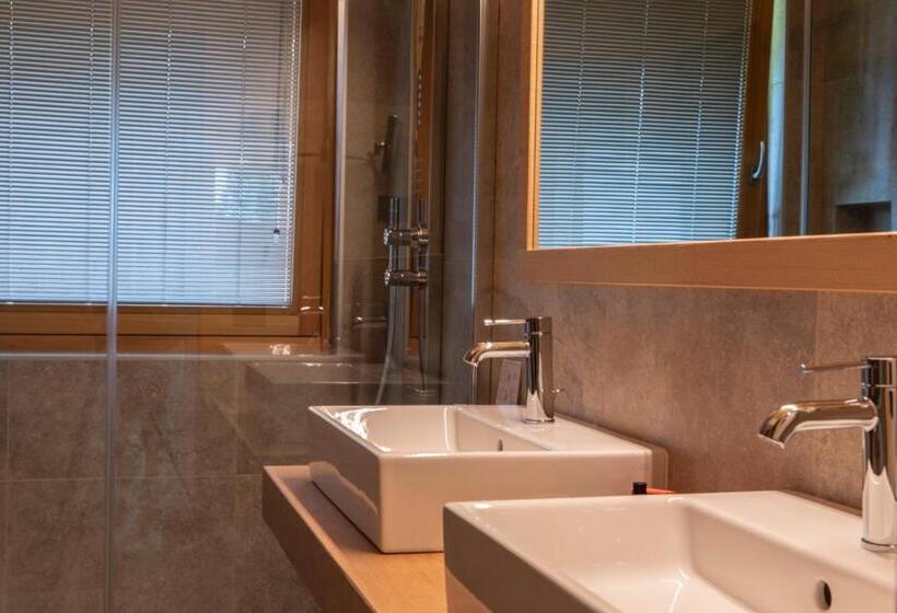Номер Deluxe Вид на Горы, Dolomiti Lodge Alverà