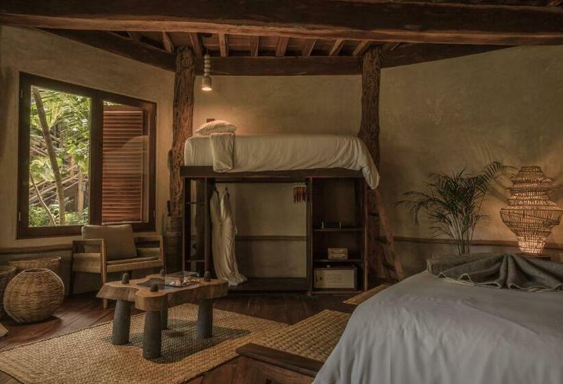 اتاق استاندارد با چشمانداز باغ, Delek Tulum