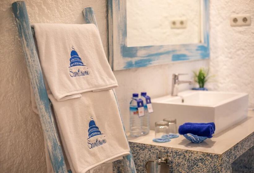 Quarto Deluxe com Sacada, Santorini Beach Resort