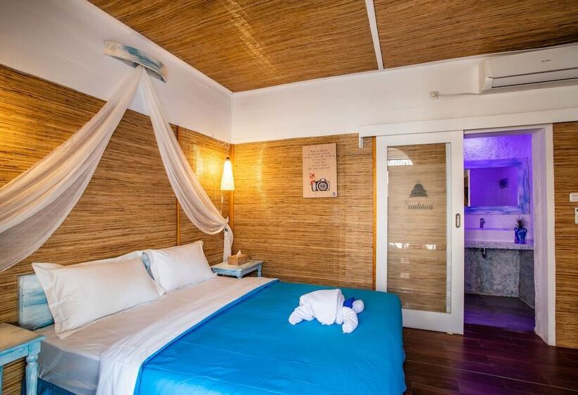 اتاق لوکس با بالکن, Santorini Beach Resort