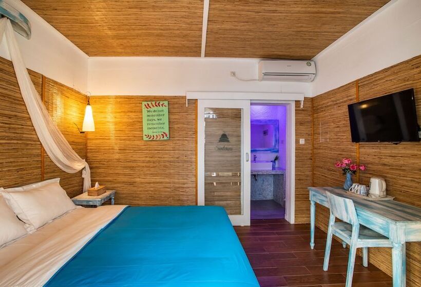 اتاق لوکس با بالکن, Santorini Beach Resort