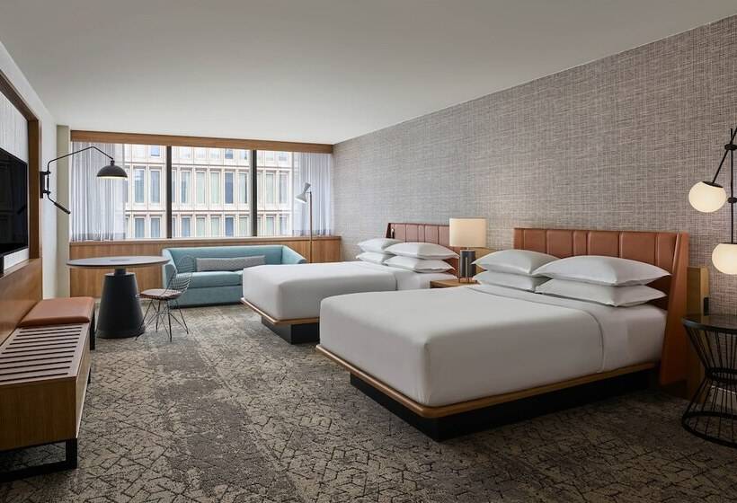 2ダブルベッドのスタンダードルーム, Sheraton Denver Downtown