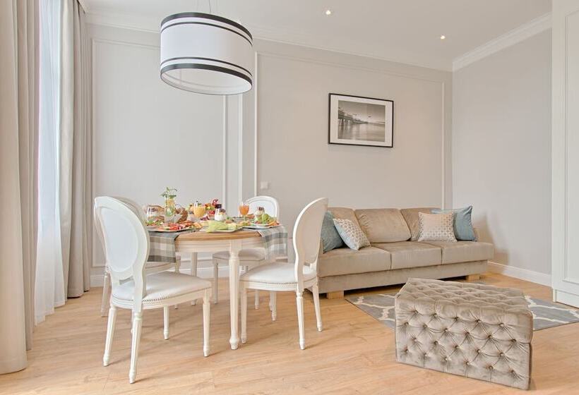 آپارتمان 1 خوابه با بالکن, Apartamenty Molo Residence