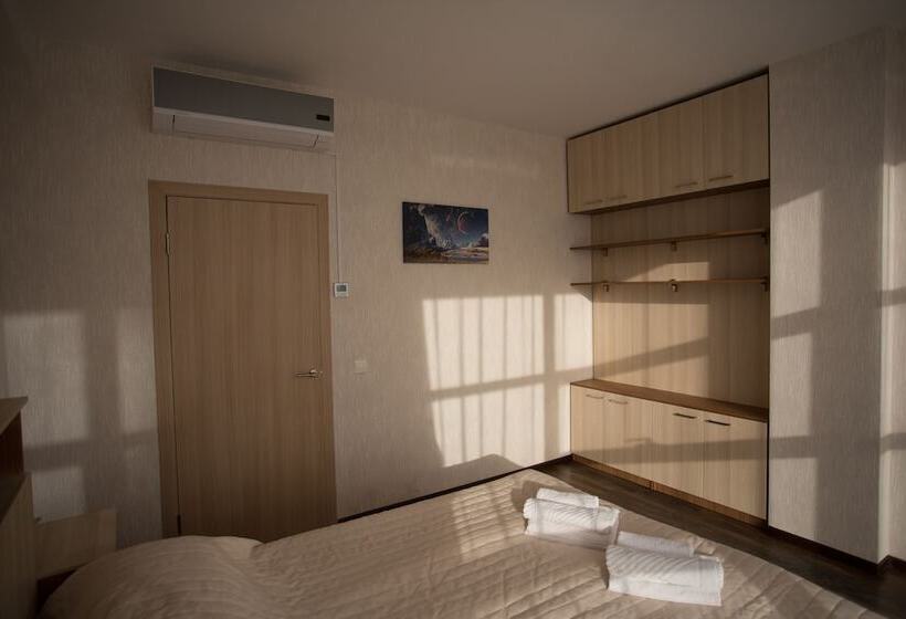 １ベッドルームのデラックスアパートメント, Panoramic Apartments S16