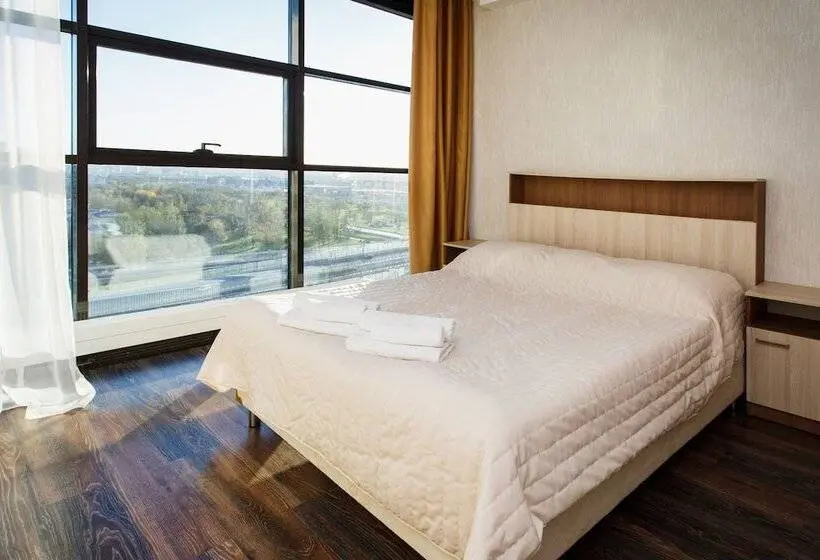 １ベッドルームのデラックスアパートメント, Panoramic Apartments S16