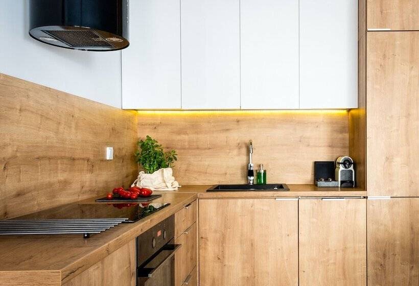 Апартаменты Deluxe 1 Спальня, Apartamenty Wroc Kurkowa 14