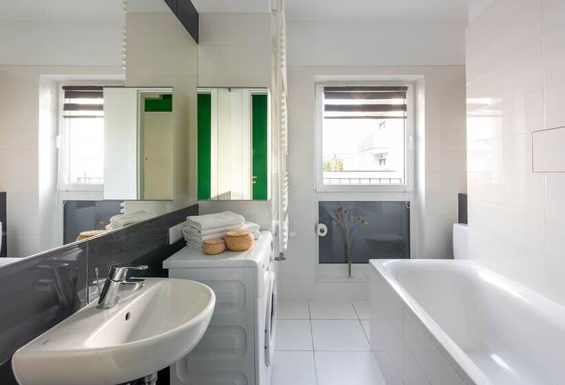 Апартаменты Deluxe 1 Спальня, Apartamenty Wroc Kurkowa 14