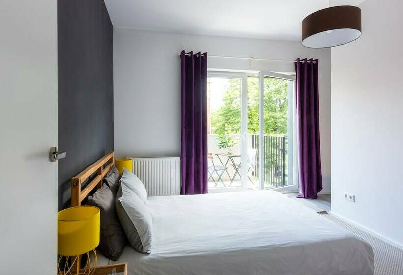 Апартаменты 1 Спальня, Apartamenty Wroc Kurkowa 14