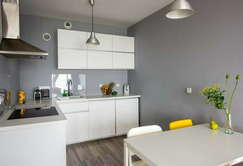 Апартаменты 1 Спальня, Apartamenty Wroc Kurkowa 14