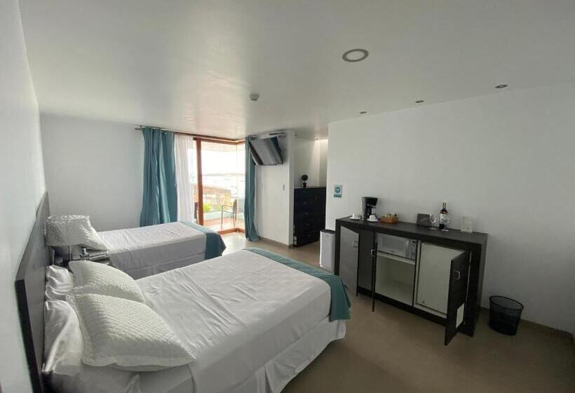 اتاق استاندارد با بالکن و چشمانداز دریا, Galapagos Sunset