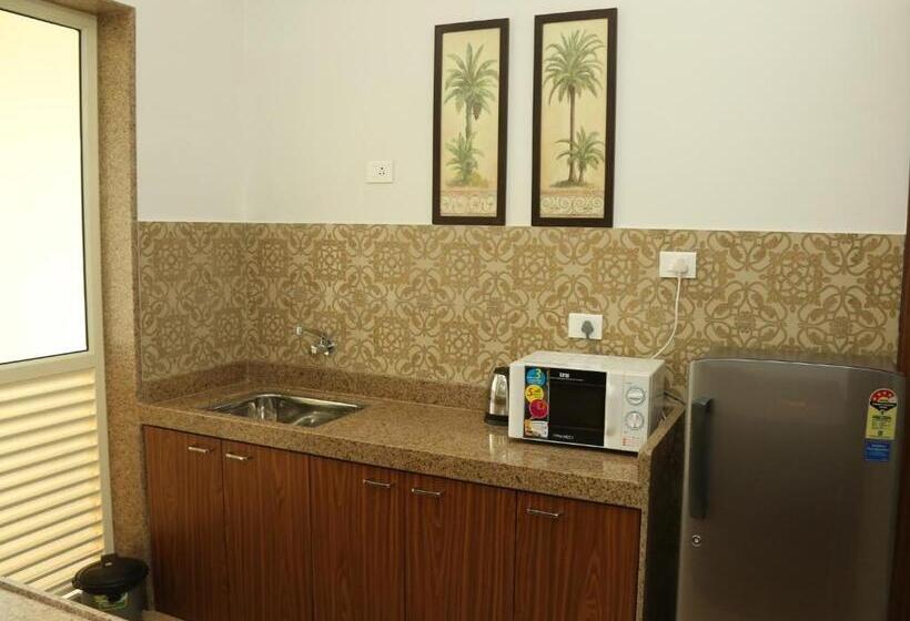 Люкс, La Vida Studio Inn Baga  Goa  By Lords Hotels And Resorts