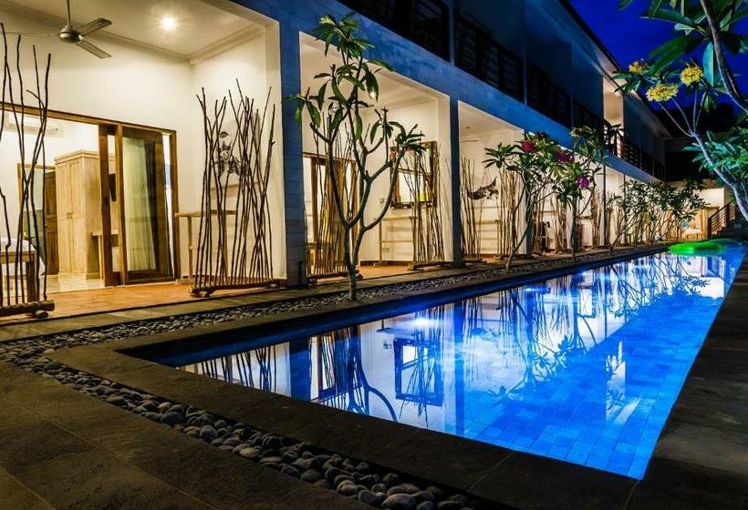 标准间带露台, Blue Marlin Dive Resort Trawangan