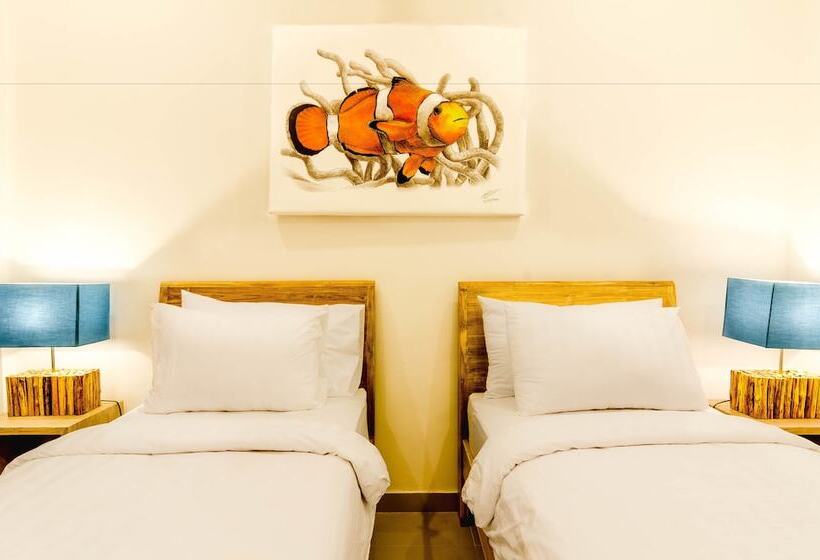 테라스 디럭스 룸, Blue Marlin Dive Resort Trawangan