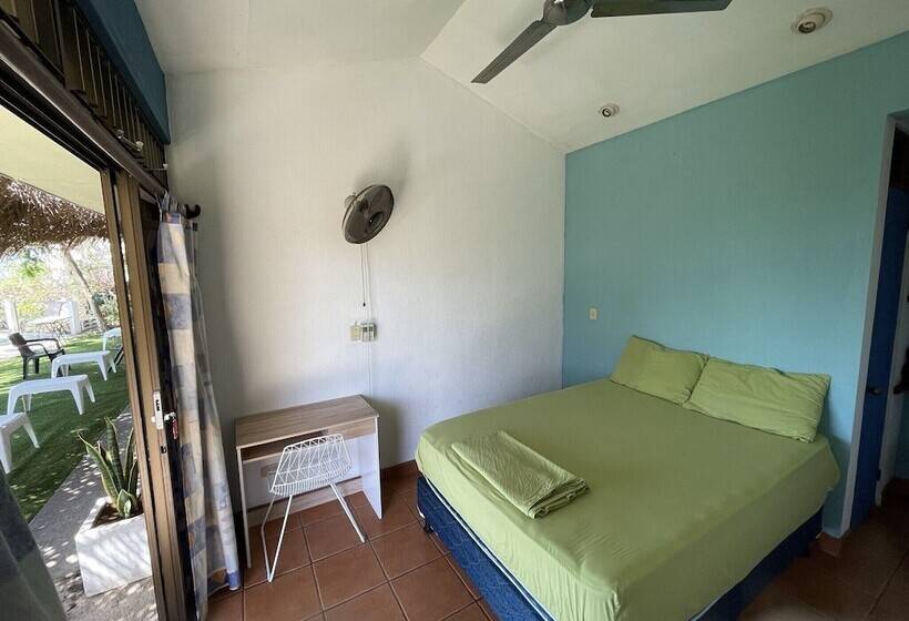 ダブルベッドのベーシックルーム, Blue Dream Kite Boarding Resort Costa Rica