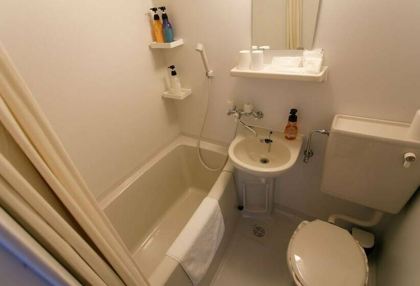 اتاق اکونومی یک تخته, Toya Onsen Hotel Hanabi