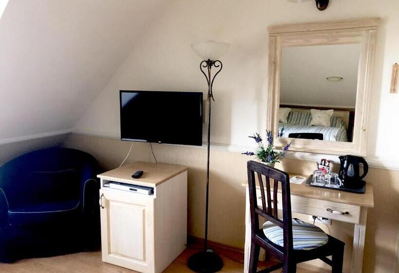 اتاق استاندارد با چشم‌انداز باغ, Rigótanya Relax & Wellness Panzió Bükfürdő