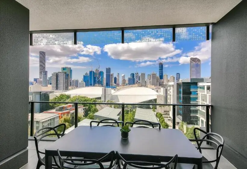 2ベッドルームのエクゼクティブアパートメント, Opera Apartments South Brisbane