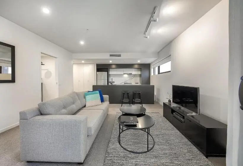 1ベッドルームアパートメント, Opera Apartments South Brisbane