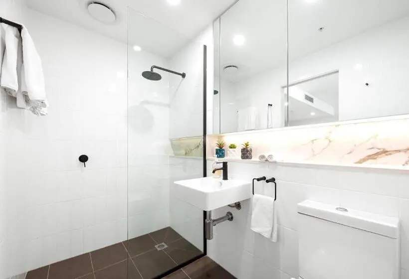 シティビュー1ベッドルームアパート, Opera Apartments South Brisbane