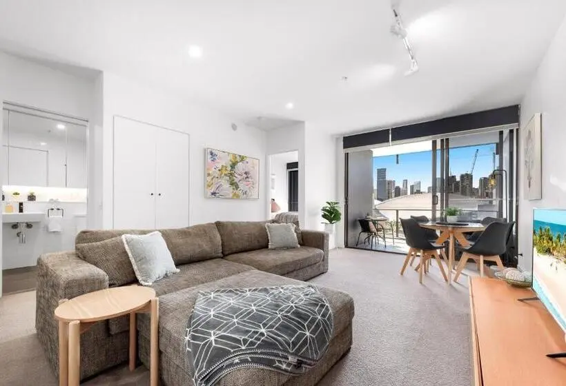 シティビュー1ベッドルームアパート, Opera Apartments South Brisbane