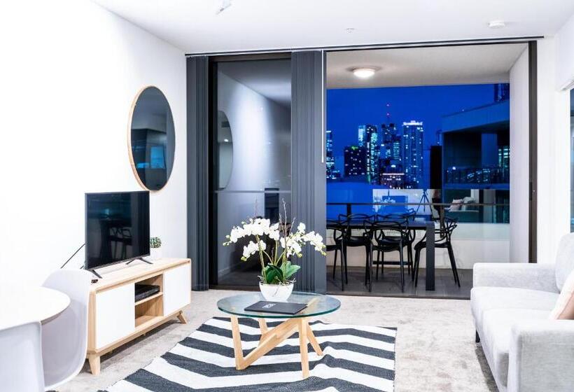 آپارتمان مدیریتی 2 خوابه, Opera Apartments South Brisbane