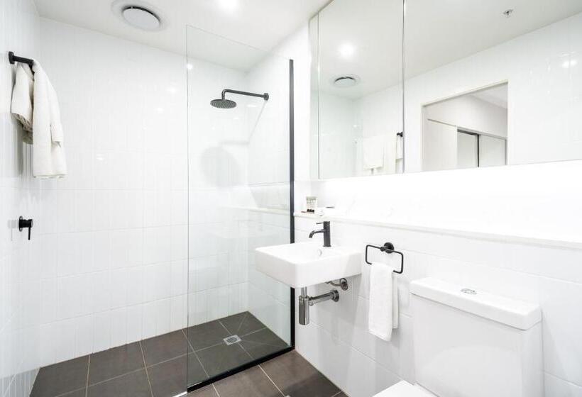 آپارتمان 1 خوابه با چشم‌انداز, Opera Apartments South Brisbane